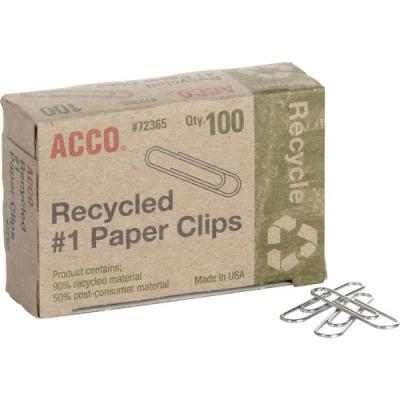 Acco Recycled Paper Clips