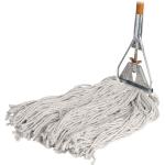 Genuine Joe Wood Handle Complete Wet Mop