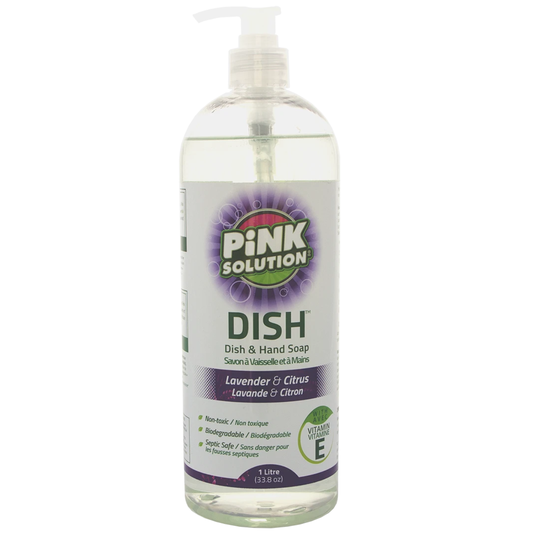 Dish and Hand Soap - LAVENDER & CITRUS - (Pack of 4 x 1L)